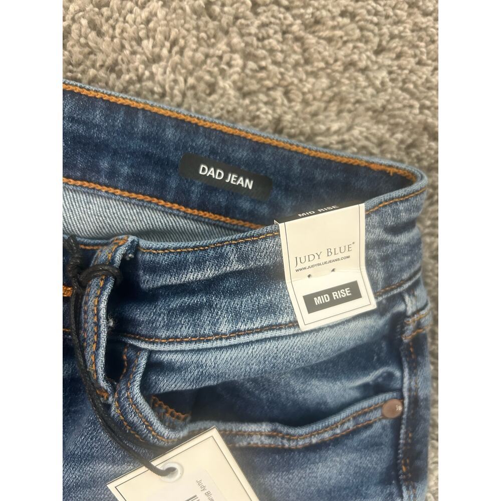 Judy Blue Size 5/27 Dad Jean Mid-Rise - Picture 4 of 7
